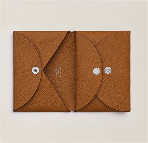 hermes calvi card holder hk|calvi duo compact card holder.